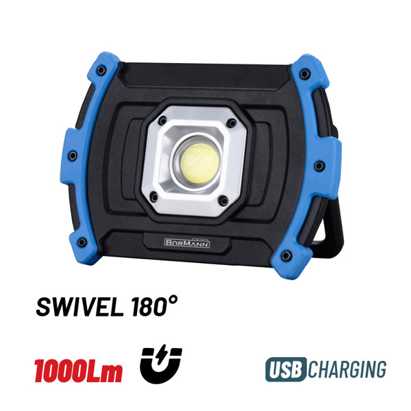 Bormann Bpr5050 Bormann Bpr5050 Προβολέας Εργασίας led Επαναφορτιζόμενος,1000lm,αδιάβροχος 052463
