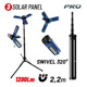 Bormann pro Bpr6070 Bormann pro Bpr6070 Φακός/λάμπα Εργασίας Επαναφορτιζόμενος led 1200lm, με Ηλιακά Πάνελ 063414