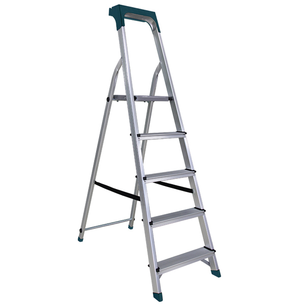 Bormann pro Bhl9005 Bormann pro Bhl9005 Σκάλα Αλουμινίου 4+1 Σκαλιά με Θήκη Εργαλείων 044765