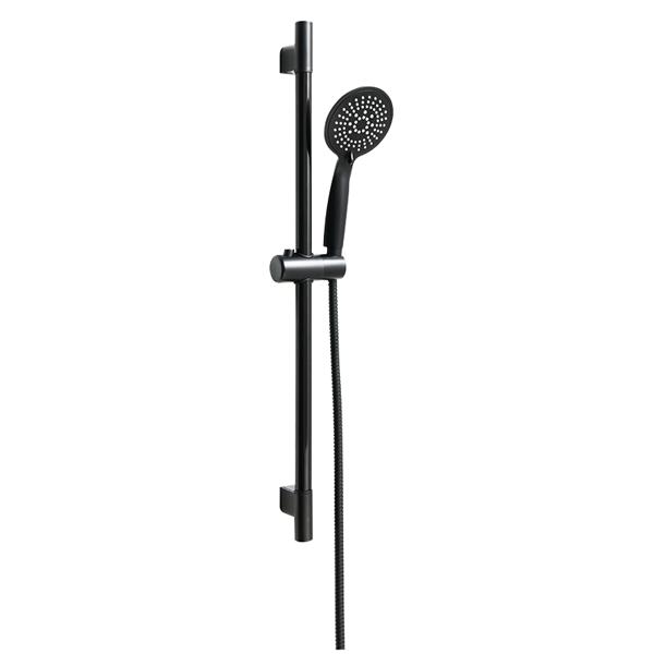Bormann Btw9024 Bormann Btw9024 Βέργα Ντουζ Μαύρη 70cm, σετ με Τηλέφωνο 061489