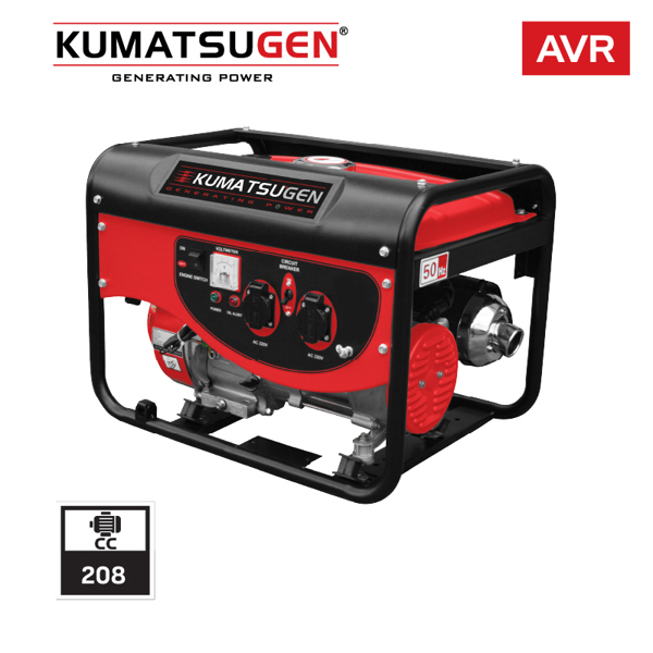 Kumatsugen Gb3000 Kumatsugen Gb3000 Γεννήτρια Βενζίνης 3,5kva 6,5ηρ 003656