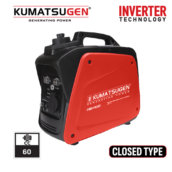 Kumatsugen Gb1100 Kumatsugen Gb1100 Γεννήτρια Βενζίνης Inverter 1,4kva, 60cc, 60db 053729