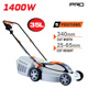 Nakayama pro Em3410 Nakayama pro Em3410 Χλοοκοπτική Ηλεκτρική 1400w 032342