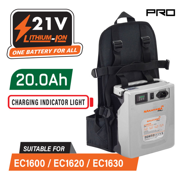 Nakayama pro Ec1608 Nakayama pro Ec1608 Μπαταρία 21v,20ah για Ec1600, Ec1620, Ec1630 078074