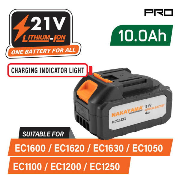 Nakayama pro Ec1601 Nakayama pro Ec1601 Μπαταρία 21v,10αh για Ec1600 071693