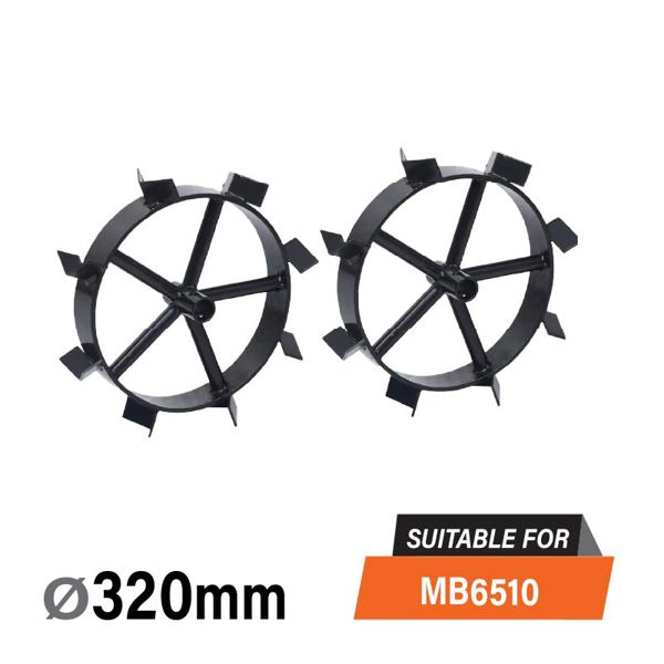 Nakayama pro Mb6511 Nakayama pro Mb6511 Ρόδες Μεταλλικές σετ 2τεμ για Mb6510 070764