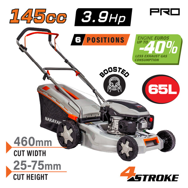 Nakayama pro Pm4820 Nakayama pro Pm4820 Χλοοκοπτική Βενζίνης 4hp 145cc 032380