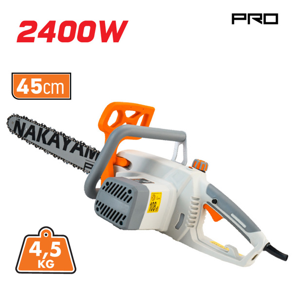Nakayama pro Ec2350 Nakayama pro Ec2350 Αλυσοπρίονο Ηλεκτρικό 2400w 450mm 034322
