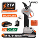 NAKAYAMA Pro EC1440 Ψαλίδι Κλάδου Μπαταρίας 21V, Brushless, Προοδευτική Κοπή 0-15mm/0-40mm, 0.9kg 082910