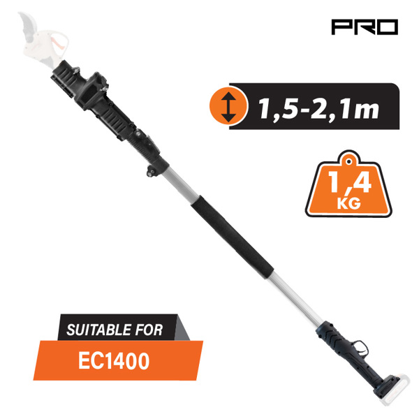 Nakayama pro Ec1400ext Nakayama pro Ec1400ext Προέκταση Τηλεσκοπική 1,5-2,1m, για Ψαλίδι Κλαδέματος Ec1400 053125