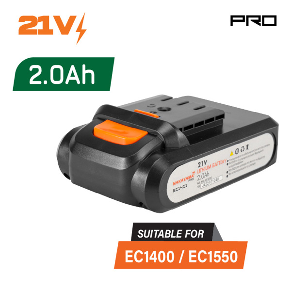 Nakayama pro Ec1401 Nakayama pro Ec1401 Μπαταρία 21v , 2.0ah για Ψαλίδι Κλάδου Ec1400 053095