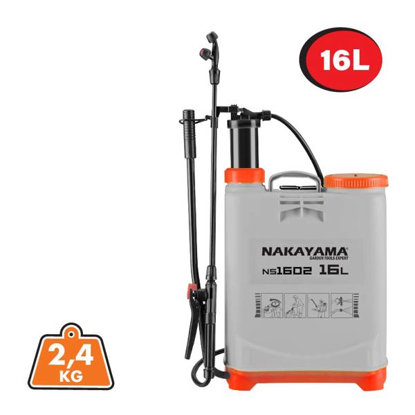 Nakayama Ns1602 Nakayama Ns1602 Ψεκαστήρας Πλάτης 16lt 053576