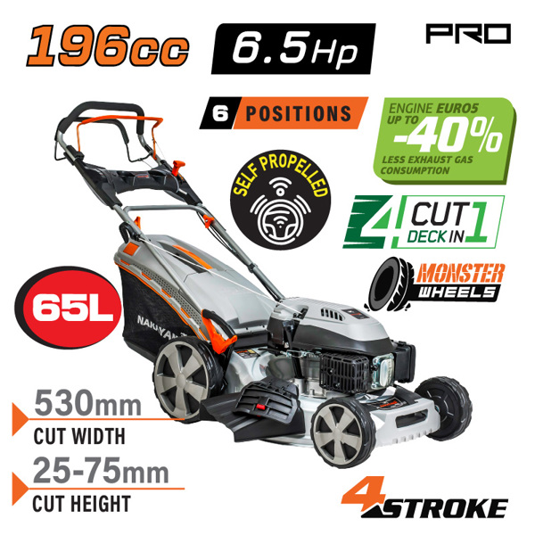 Nakayama pro Pm5810 Nakayama pro Pm5810 Χλοοκοπτική Βενζίνης 6,5hp 196cc 032410