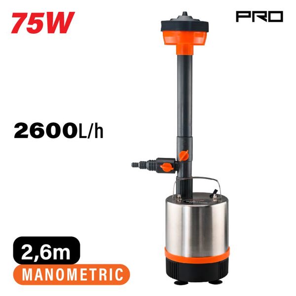 NAKAYAMA Pro NP1150 Αντλία Σιντριβανιού Inox 75W