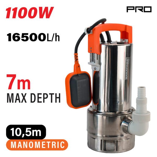 Nakayama pro Np1060 Nakayama pro Np1060 Αντλία Ακαθάρτων 1100w 019916