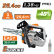 NAKAYAMA Pro PC3530 Αλυσοπρίονο Κλαδευτικό Βενζίνης 1,35Hp, 25.4cc