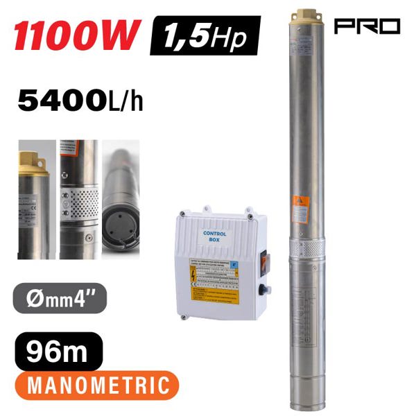 Nakayama pro Sp6200 Nakayama pro Sp6200 Αντλία Πηγαδιού 4'' 1.5hp 015925