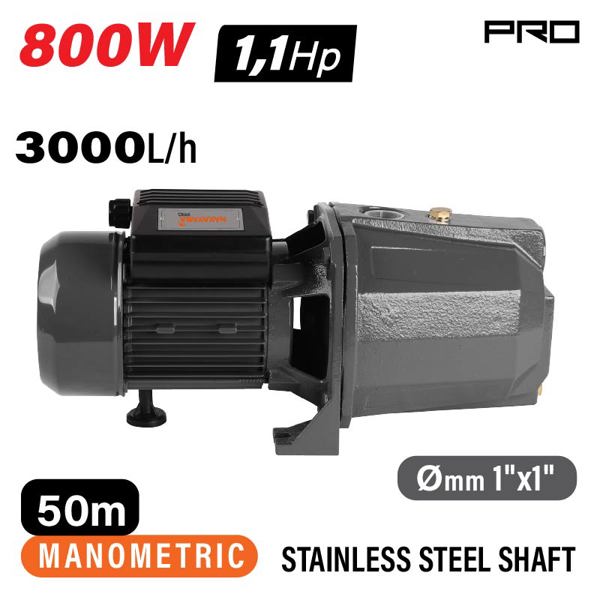 Nakayama pro Np2045 Nakayama pro Np2045 Αντλία Επιφανείας jet 800w, 50m, 3000l/h 034643