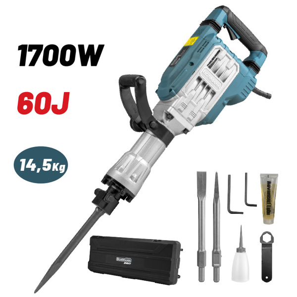 Bormann Bdh3600 Βοrmann Bdh3600 Κατεδαφιστικό Πιστολέτο 1700w, 60jμκασετίνα 027942