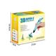 3D Pen-2 PE12 με Ανταλλακτικό Νήμα PLA 9m Ροζ (OEM)