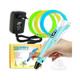 3D Pen-2 PE12 με Ανταλλακτικό Νήμα PLA 9m Ροζ (OEM)