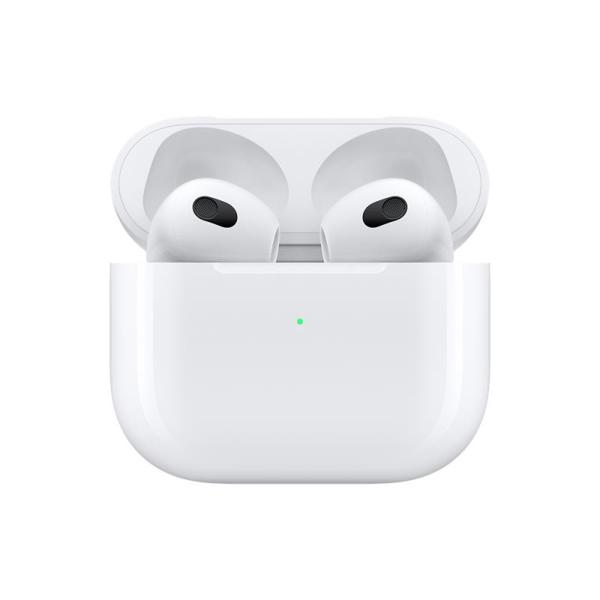 Ακουστικό Bluetooth Apple MME73 AirPods 3 με Θήκη Φόρτισης Lightning Λευκό