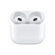 Ακουστικό Bluetooth Apple MME73 AirPods 3 με Θήκη Φόρτισης Lightning Λευκό