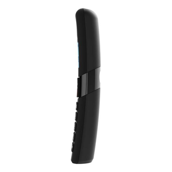 Ασύρματο Τηλέφωνο Alcatel F860CE με Δυνατότητα Αποκλεισμού Κλήσεων Μαύρο