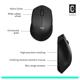Ασύρματο Ποντίκι Logitech M331 Silent Plus Μαύρο