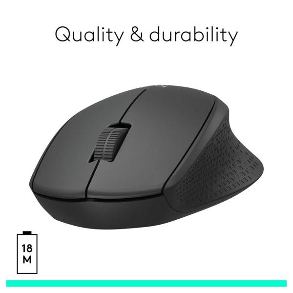 Ασύρματο Ποντίκι Logitech M331 Silent Plus Μαύρο