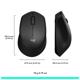 Ασύρματο Ποντίκι Logitech M331 Silent Plus Μαύρο