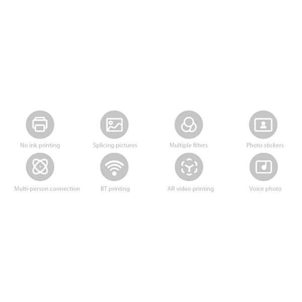 Εκτυπωτής Φωτογραφιών Τσέπης Xiaomi Mi Portable XMKDDYJ01HT Λευκό