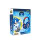 Ενσύρματα Ακουστικά Κεφαλής OTL Sega Modern Sonic Gaming Μαύρο