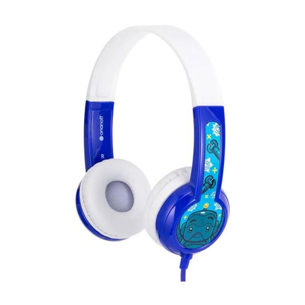 Ενσύρματα Ακουστικά Κεφαλής Buddyphones Discover για Παιδιά Μπλε