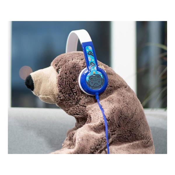 Ενσύρματα Ακουστικά Κεφαλής Buddyphones Discover για Παιδιά Μπλε