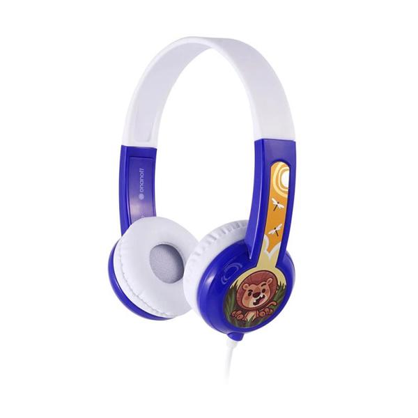 Ενσύρματα Ακουστικά Κεφαλής Buddyphones DiscoverFun για Παιδιά Μπλε