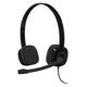 Ενσύρματα Ακουστικά Κεφαλής Logitech H151 με Μικρόφωνο Μαύρο 5099206057333 5099206057333