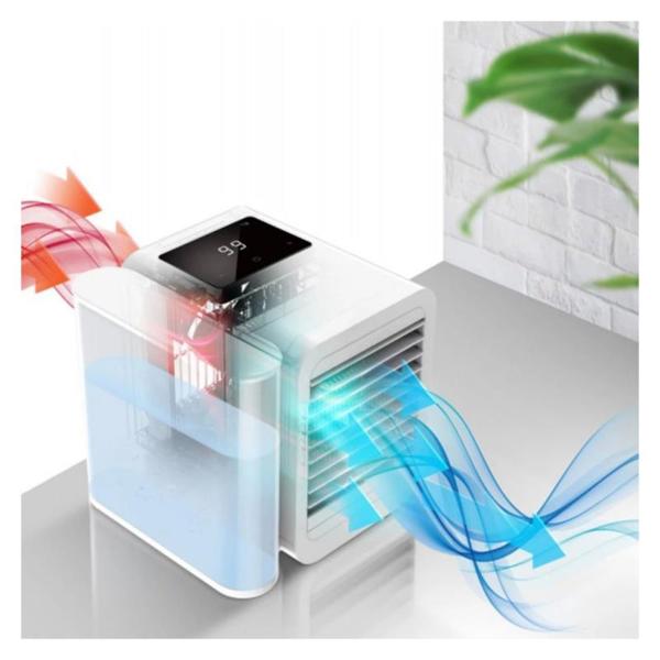 Επιτραπέζιος Ανεμιστήρας Xiaomi Microhoo Personal Mini Air Conditioning Snowman Lite Λευκό