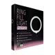 Επιτραπέζιο Τρίποδο με LED Ring Light RGB 10" Μαύρο