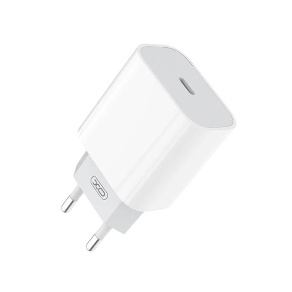 Φορτιστής Ταξιδίου XO L77 PD 20W με Έξοδο USB C Λευκό