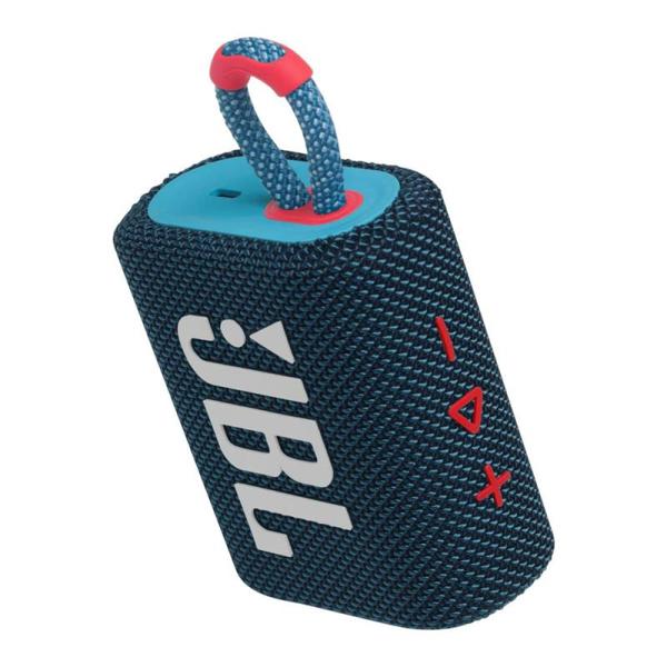 Φορητό Ηχείο Bluetooth JBL GO3 4.2W Μπλε-Ροζ