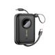 Φορτιστής Ανάγκης Dudao K14 PD 22.5W 10000mAh με Καλώδια USB C & Lightning Μαύρο