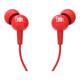 Hands Free Stereo JBL C100SI 3.5mm Κόκκινο