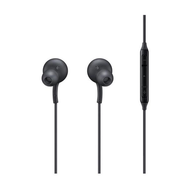 Samsung EO-IC100 In-ear Handsfree με Βύσμα USB-C Μαύρο (IC100BBEGEU) (SAMIC100BBEGEU)