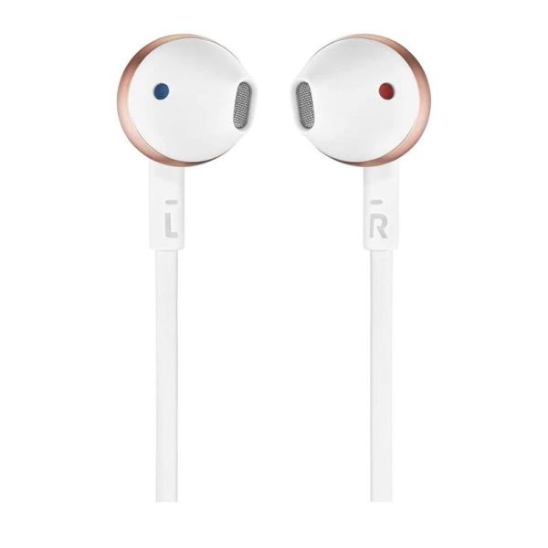 Hands Free Stereo JBL Tune T205 3.5mm Ροζ-Χρυσό