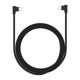 Καλώδιο Σύνδεσης USB 2.0 Devia EC029 Dual Right Angle USB C to Lightning 1m King Μαύρο