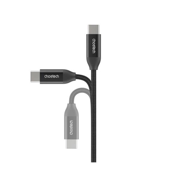 Καλώδιο Σύνδεσης USB 2.0 Choetech XCC-1036 USB C σε USB C PD3.1 240W 2m Μαύρο