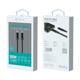 Καλώδιο Σύνδεσης USB 2.0 Devia EC309 Braided USB C σε USB C PD 100W 1.5m Extreme Μαύρο