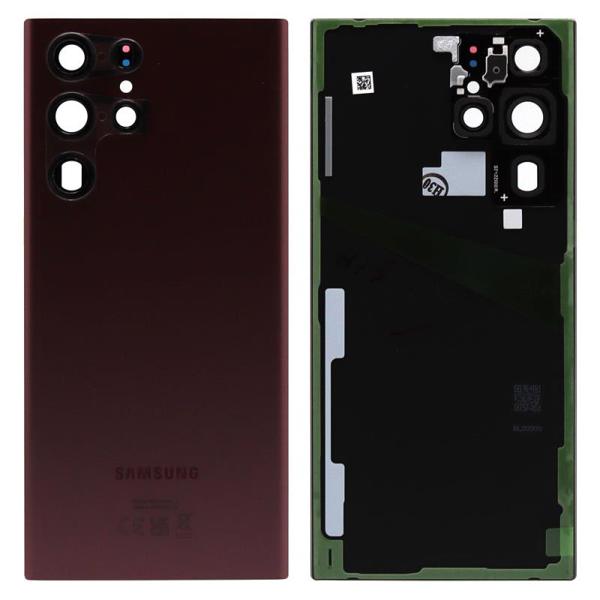 Καπάκι Μπαταρίας Samsung S908B Galaxy S22 Ultra 5G Κόκκινο (Original)