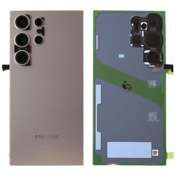 Καπάκι Μπαταρίας Samsung S928B Galaxy S24 Ultra 5G Titanium Γκρι (Original)
